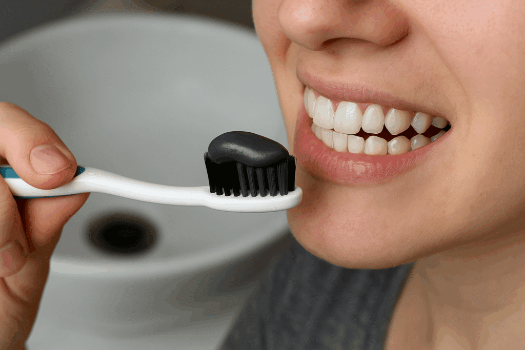 Charbon actif dentifrice bio