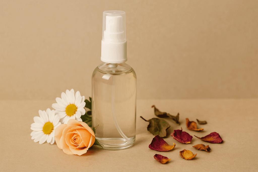 Flacon eau florale