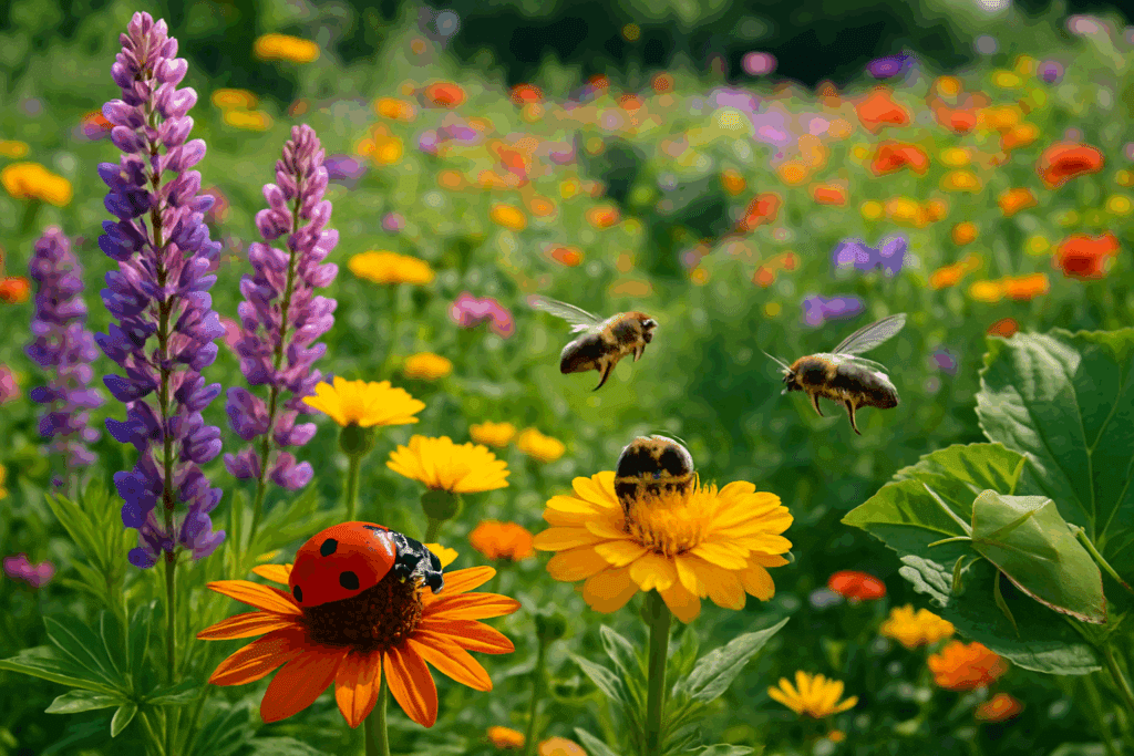 Jardin fleuri