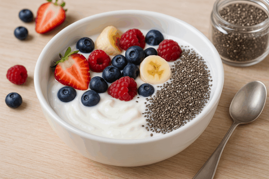 Recettes graines de chia