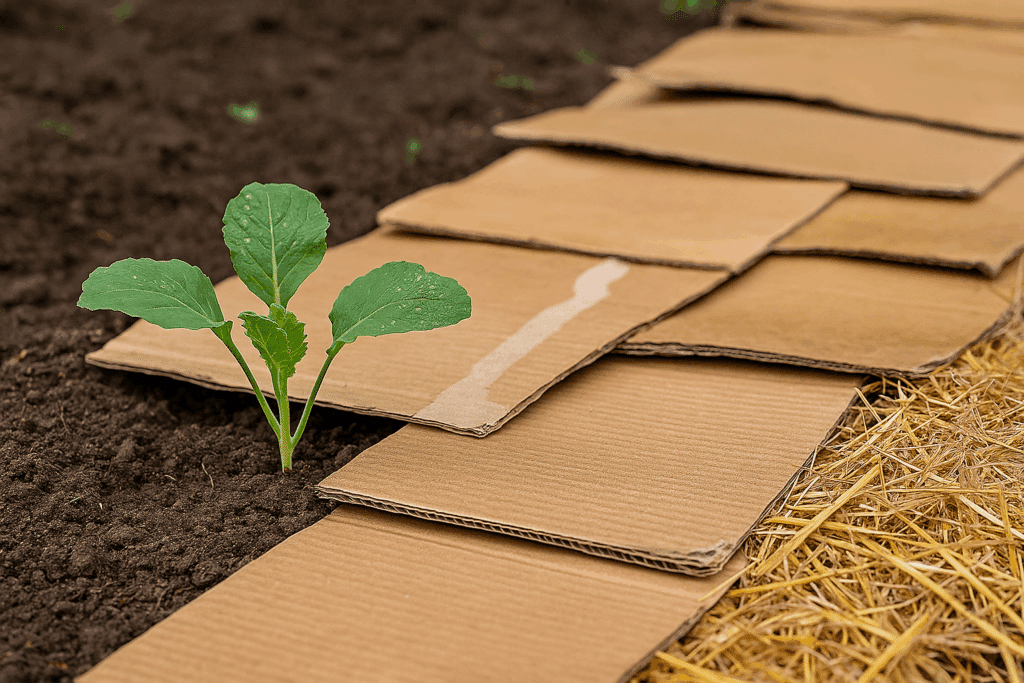 Carton brut potager