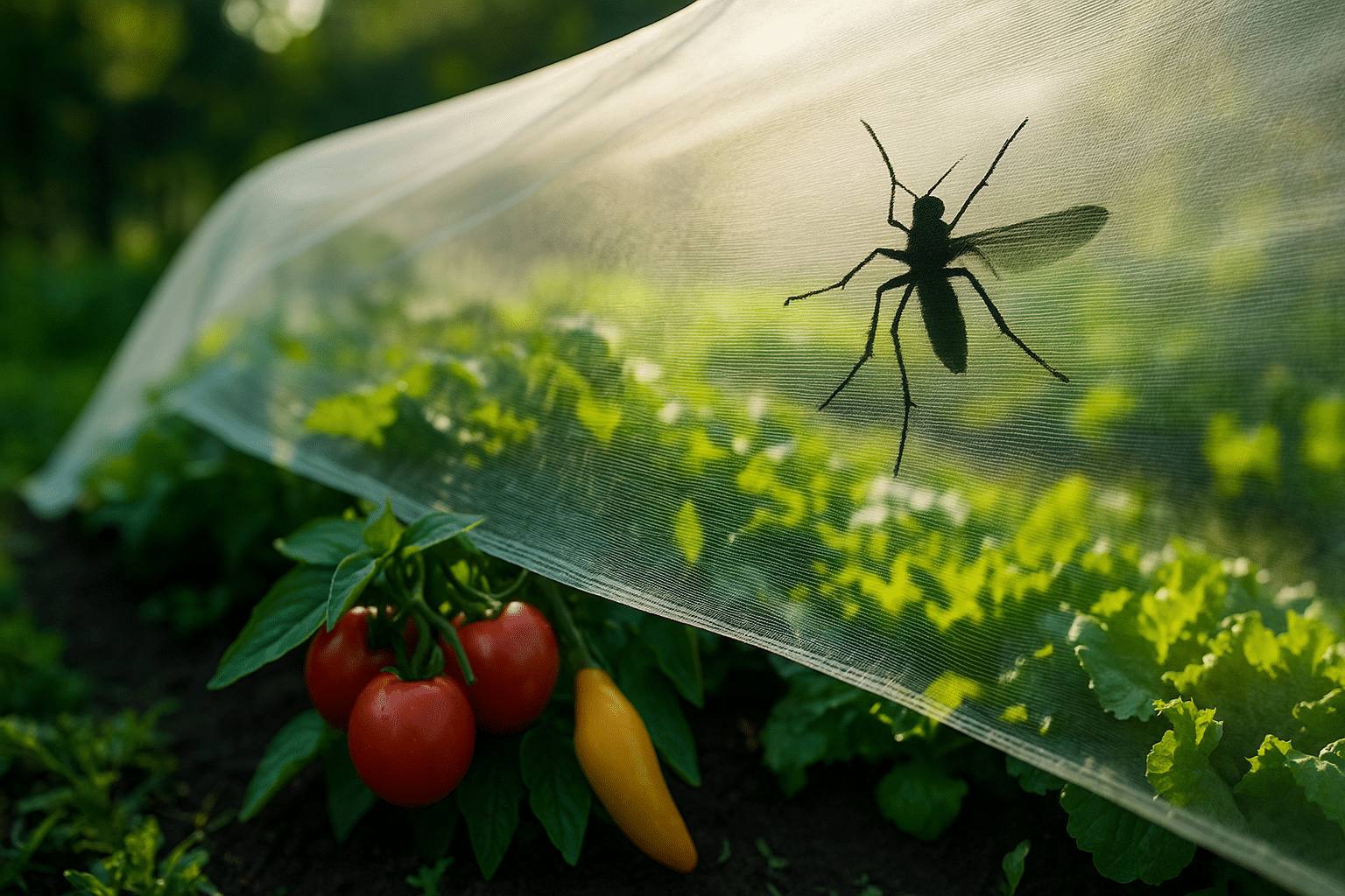 Filets anti-insectes bio : la vérité sur leur efficacité (et leurs limites)