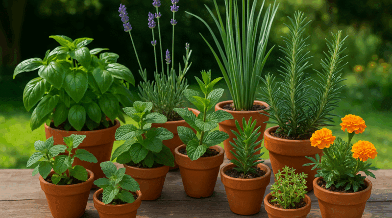 Plantes répulsives moucherons